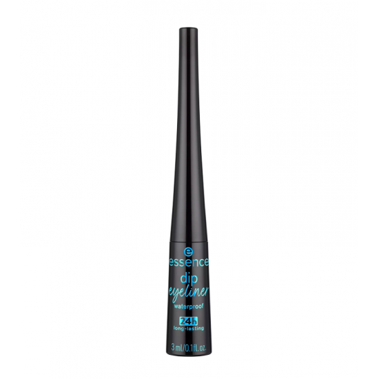 Essence Dip Eyeliner Waterproof Liquid Eyeliner 01 Black